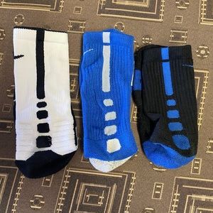3 pair of Nike Elite Socks
